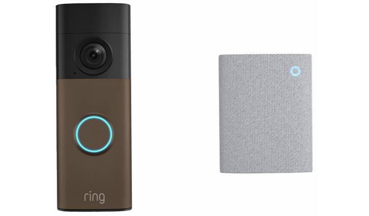 Ring Battery Video Doorbell (2nd Gen) & Chime (3rd Gen) - Matte Mocha