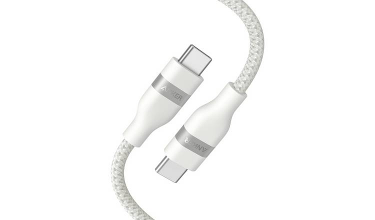 Anker 0.91m 240W USB-C to USB-C Cable - White