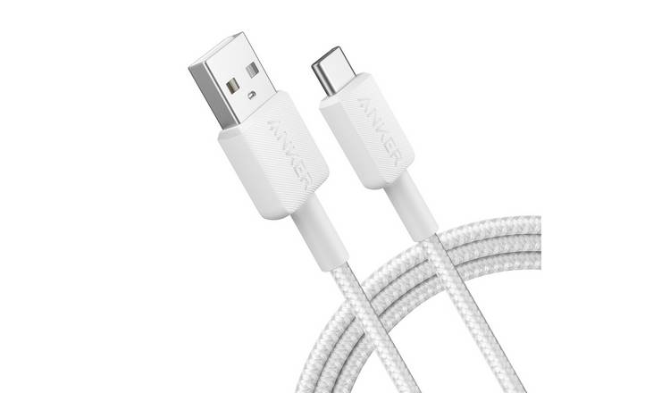 Anker 1.83m USB-A to USB-C Cable - White