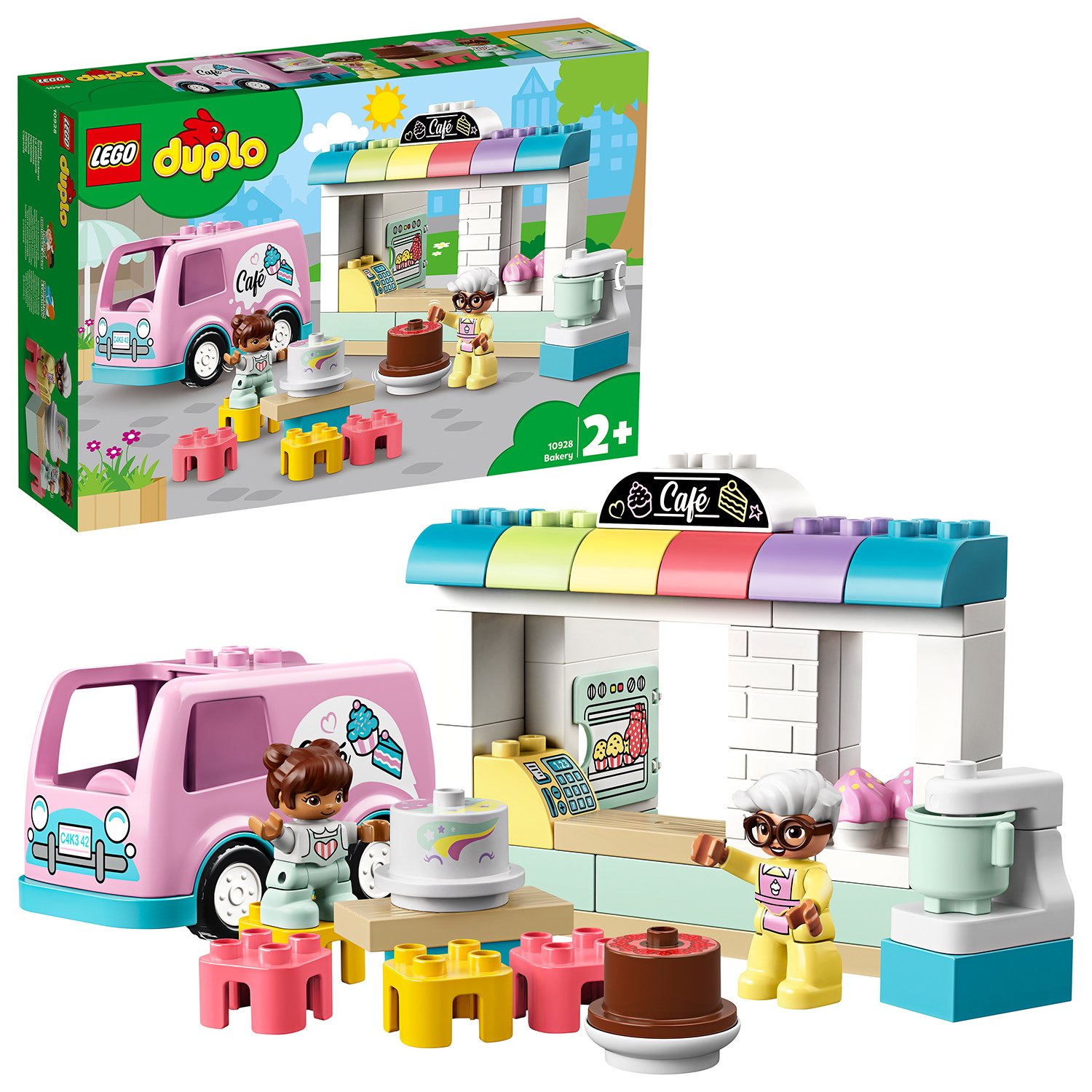 LEGO DUPLO Town Bakery and Cafe Van Toy for Toddlers Review