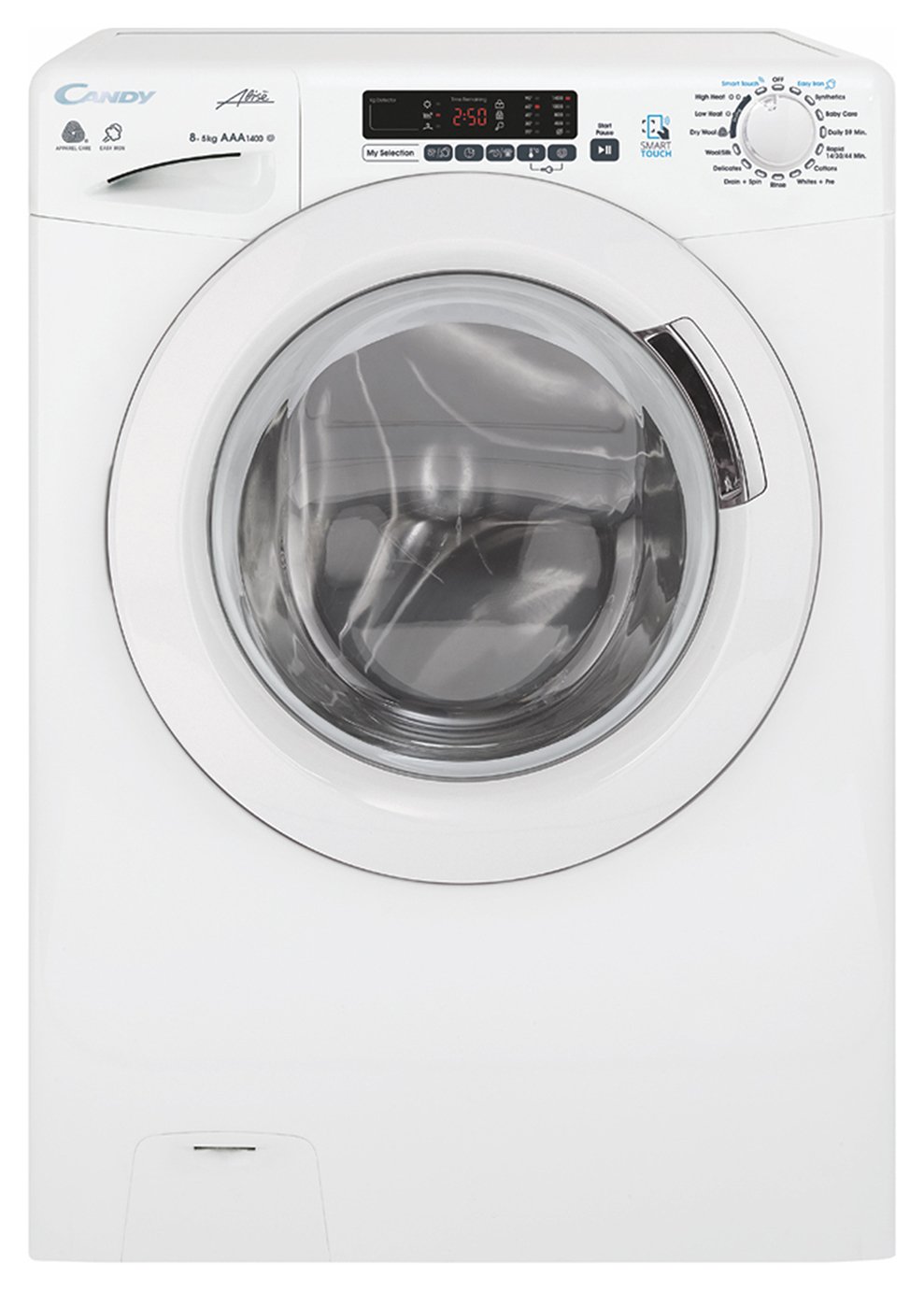Candy GVSW485D 8 / 5KG 1400 Spin Washer Dryer - White