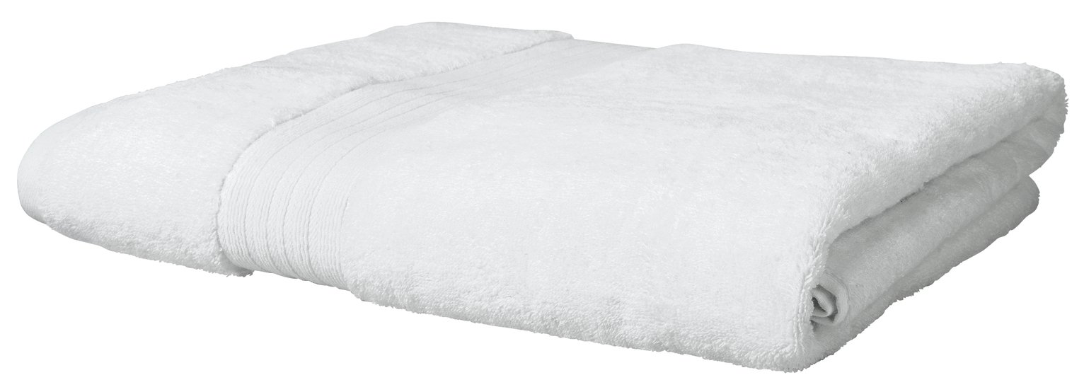 Argos Home Egyptian Cotton Bath Sheet - White