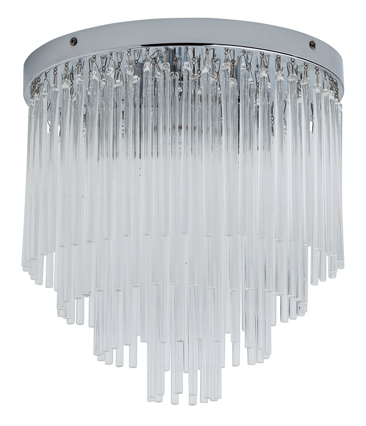 Argos Home Rhodes 3 Light Glass Rods Ceiling Light review