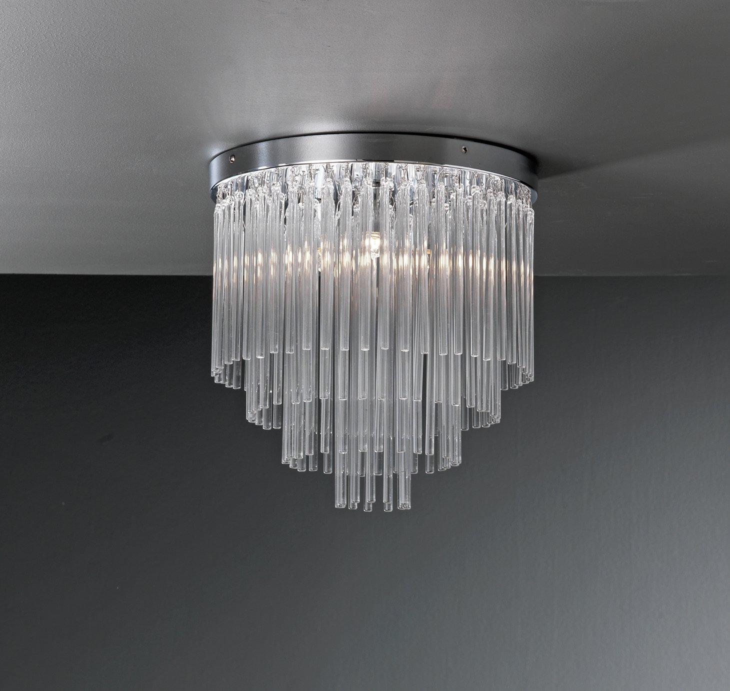 Argos Home Rhodes 3 Light Glass Rods Ceiling Light Reviews