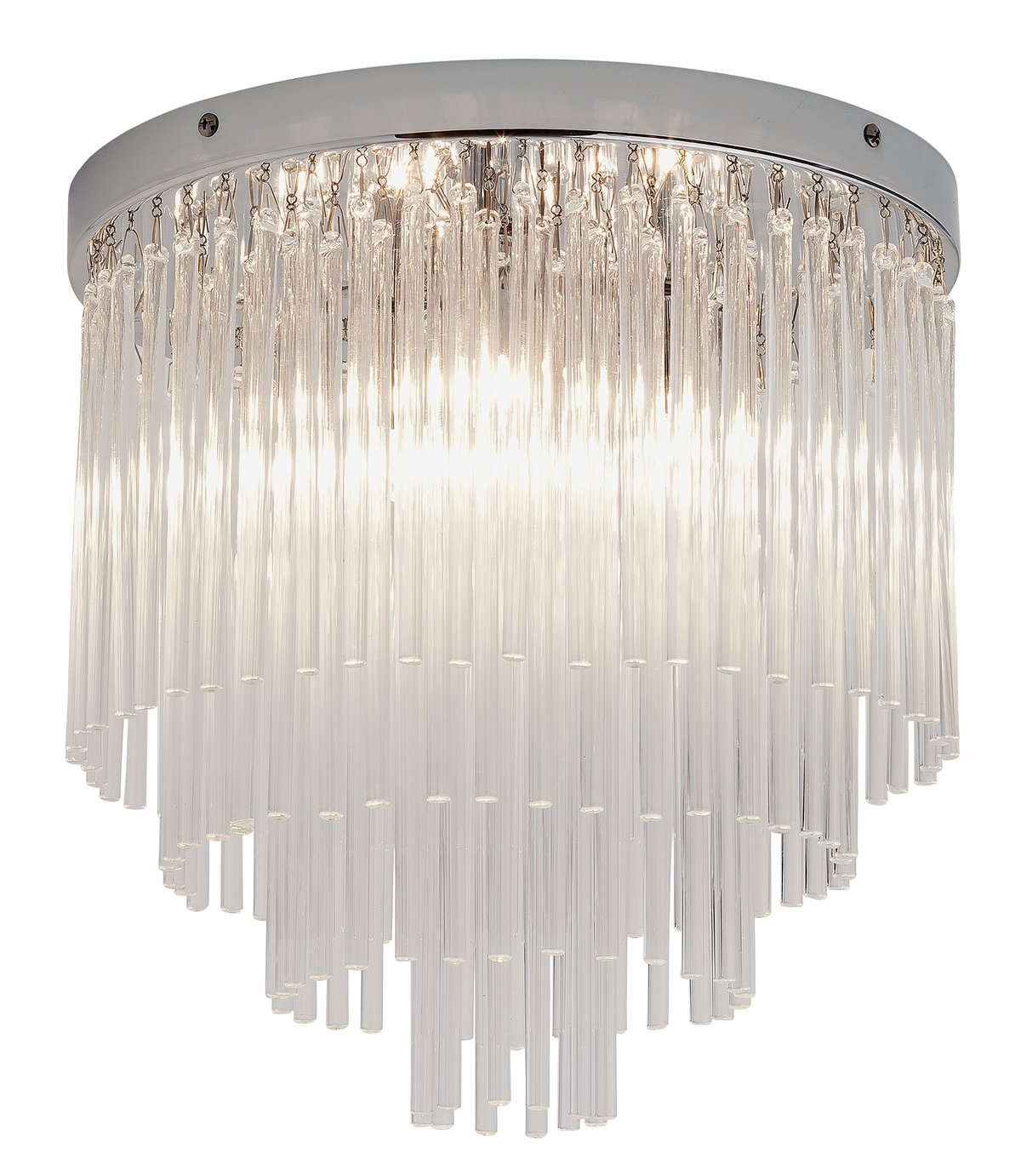 Argos Home Rhodes 3 Light Glass Rods Ceiling Light Reviews