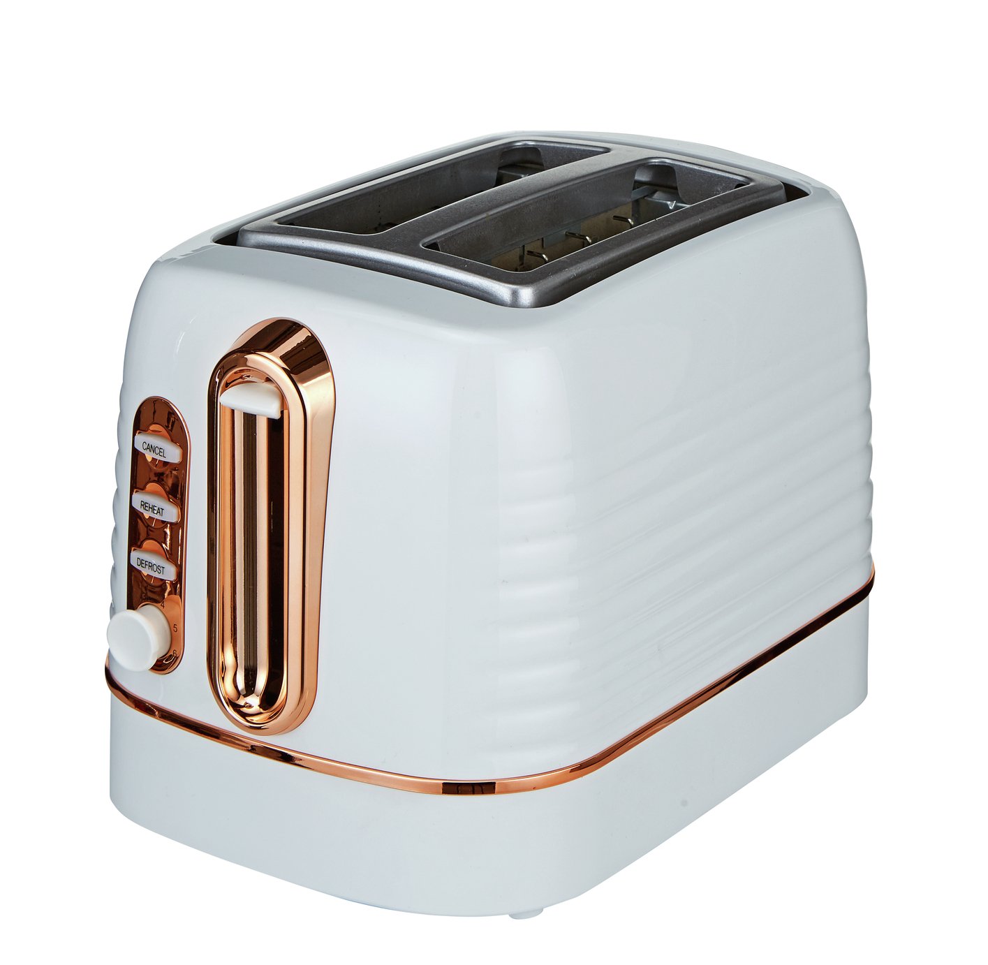 Cookworks Horizon Stripe 2 Slice Toaster - Multi