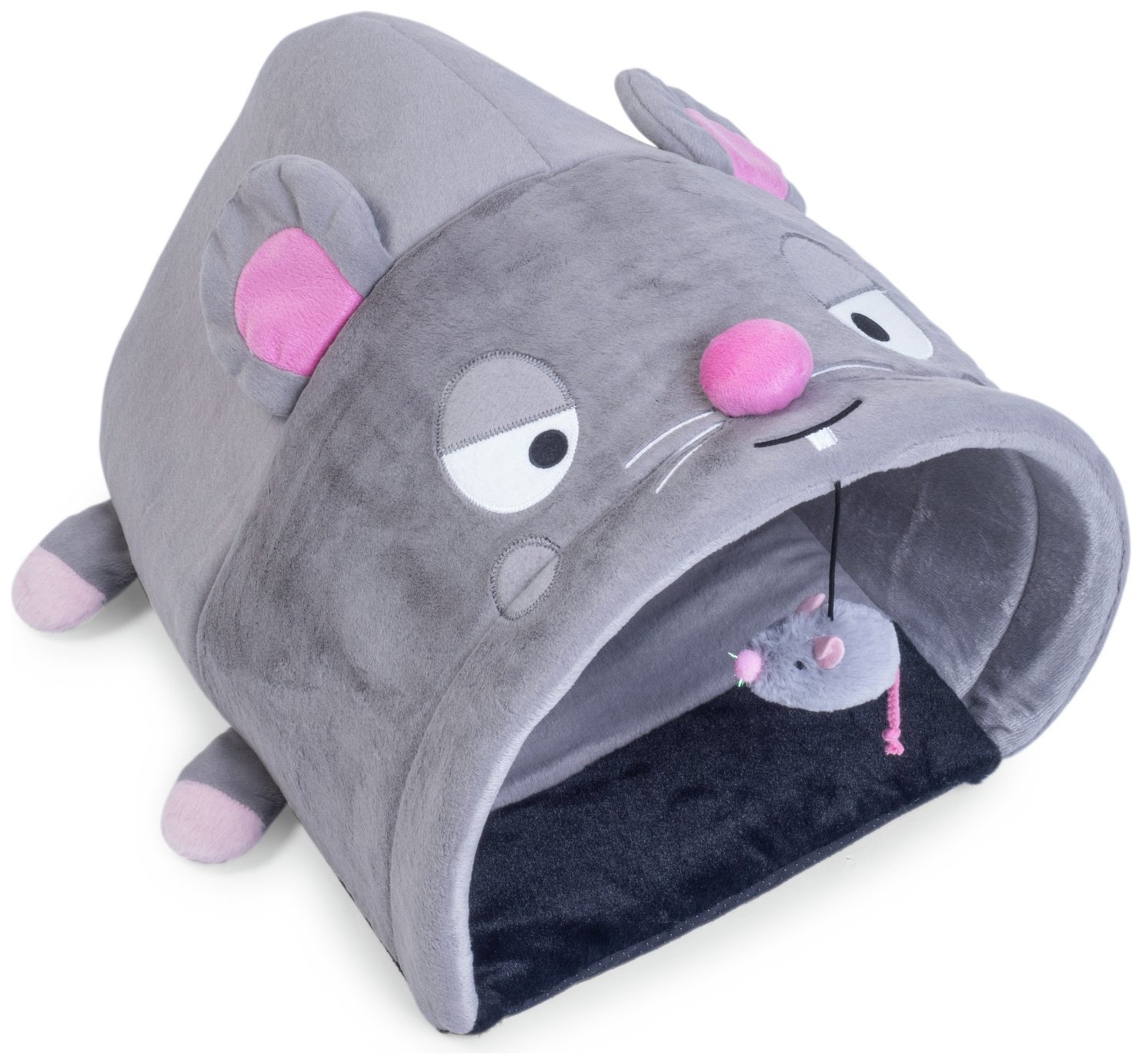 Petface Angry Mouse Interactive Cat Bed