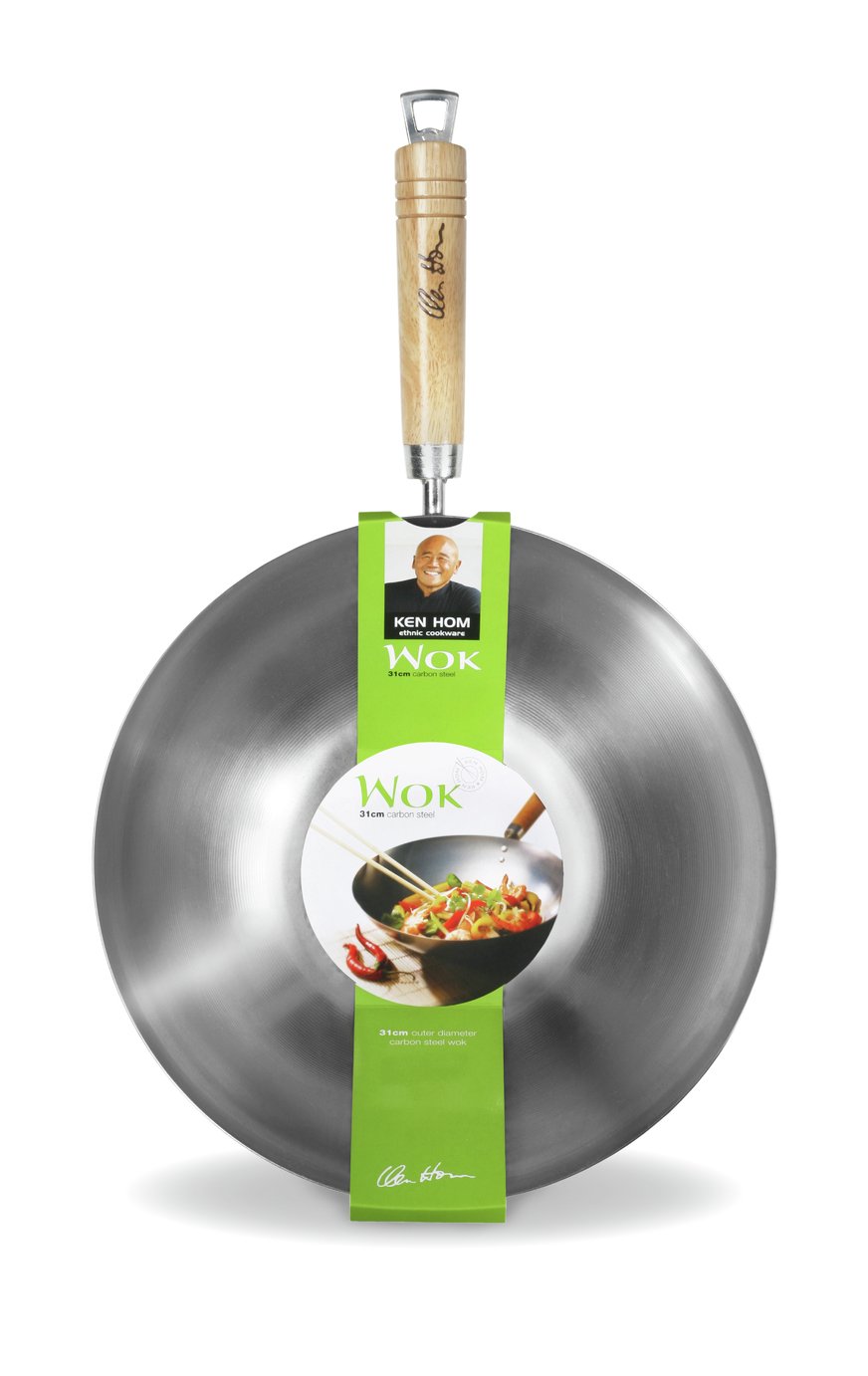 Ken Hom 31cm Non-Stick Carbon Steel Wok review