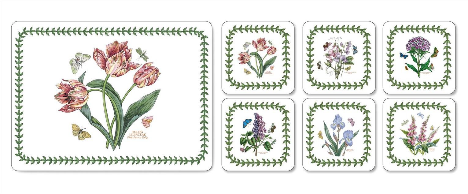 Portmeirion Botanic Garden 6 Placemats and Coasters. Reviews