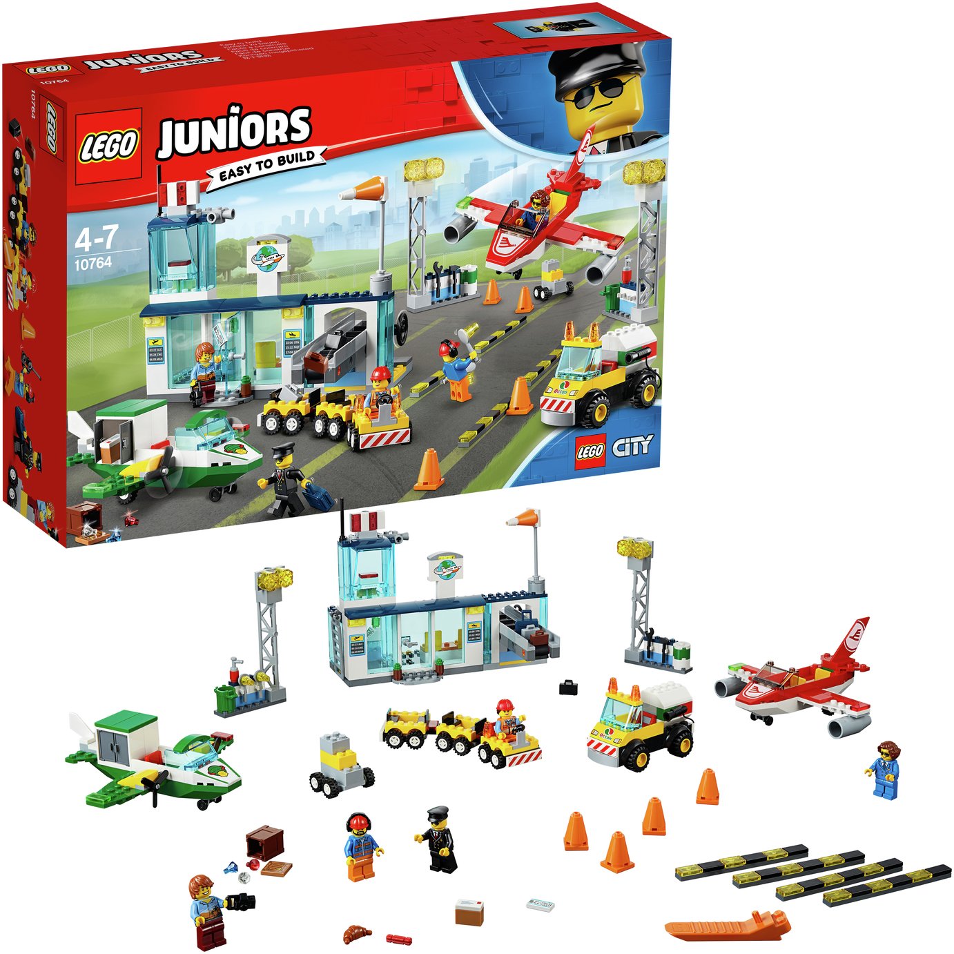 LEGO Juniors City Central Airport - 10764