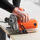 Circular saw CS1550 / 190 mm / 1500W, Black+Decker - Circular Saws