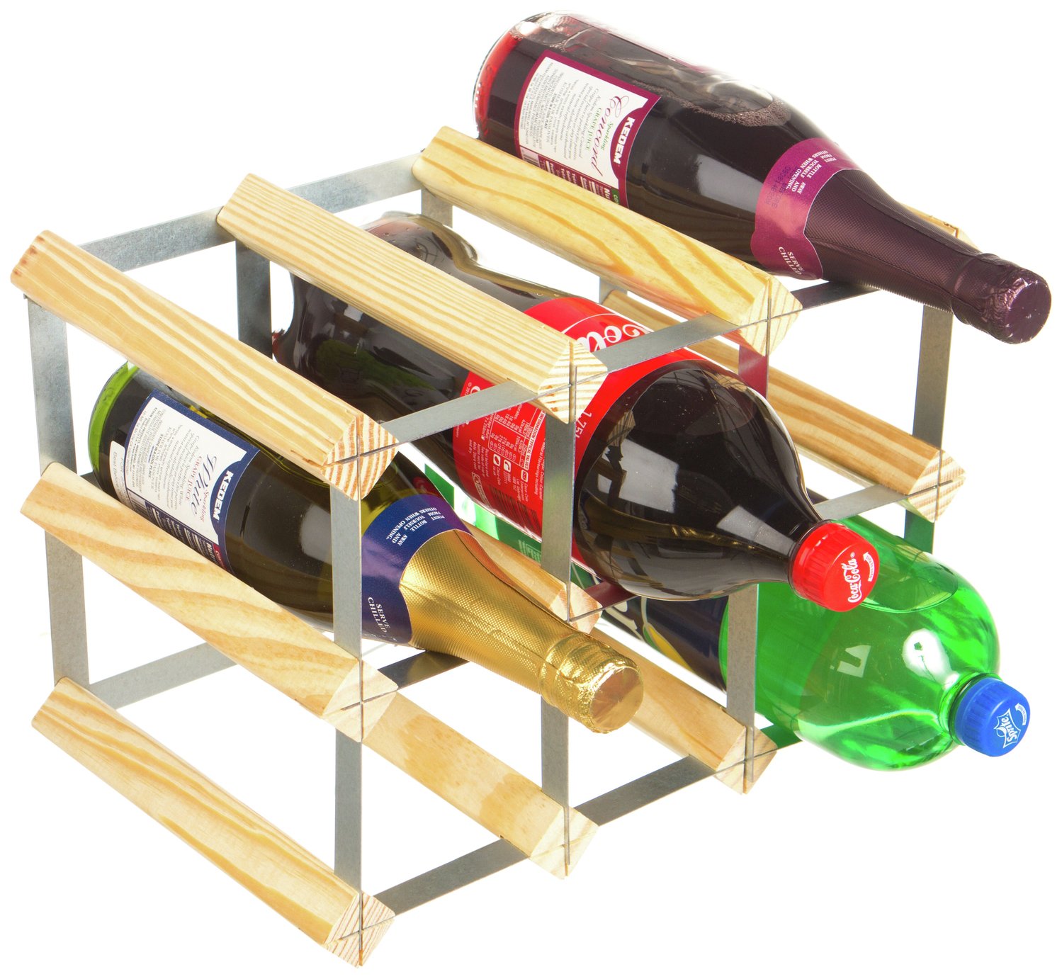 RTA 9 Bottle Flexi Bottle Store/Wine Rack. review