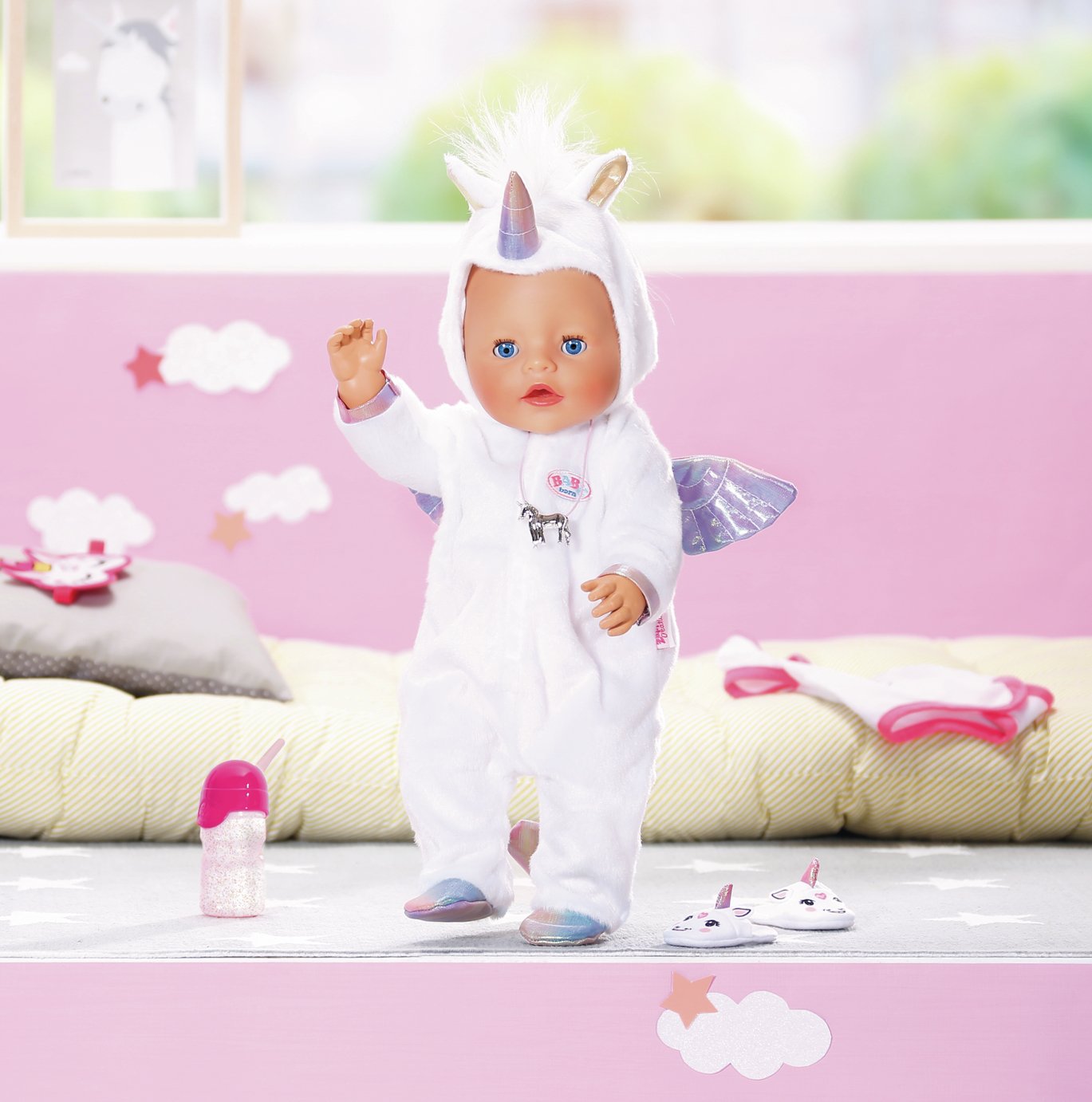 baby born unicorn outfit