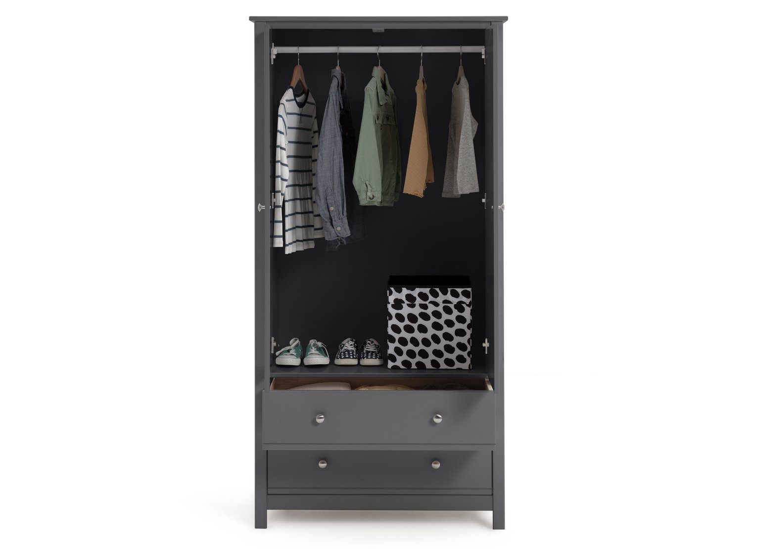 Argos Home Brooklyn 3 Piece 2 Door Tall Wardrobe Set Review