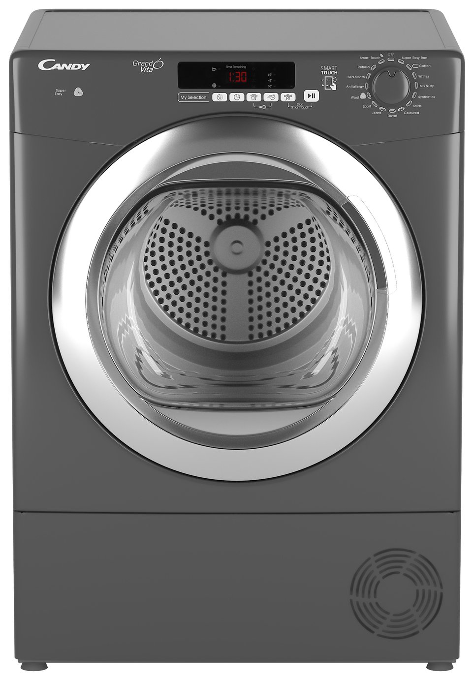 Candy GVSC9DCRG 9KG Condenser Tumble Dryer- Graphite