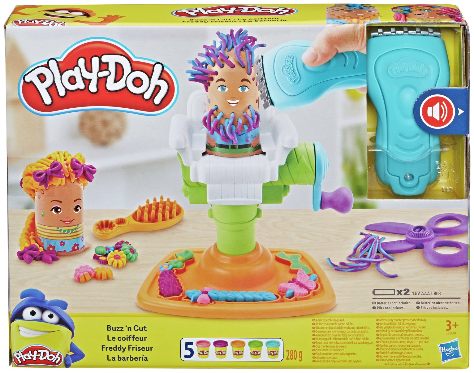 Play-Doh Buzz 'n Cut Barber Shop Set Review