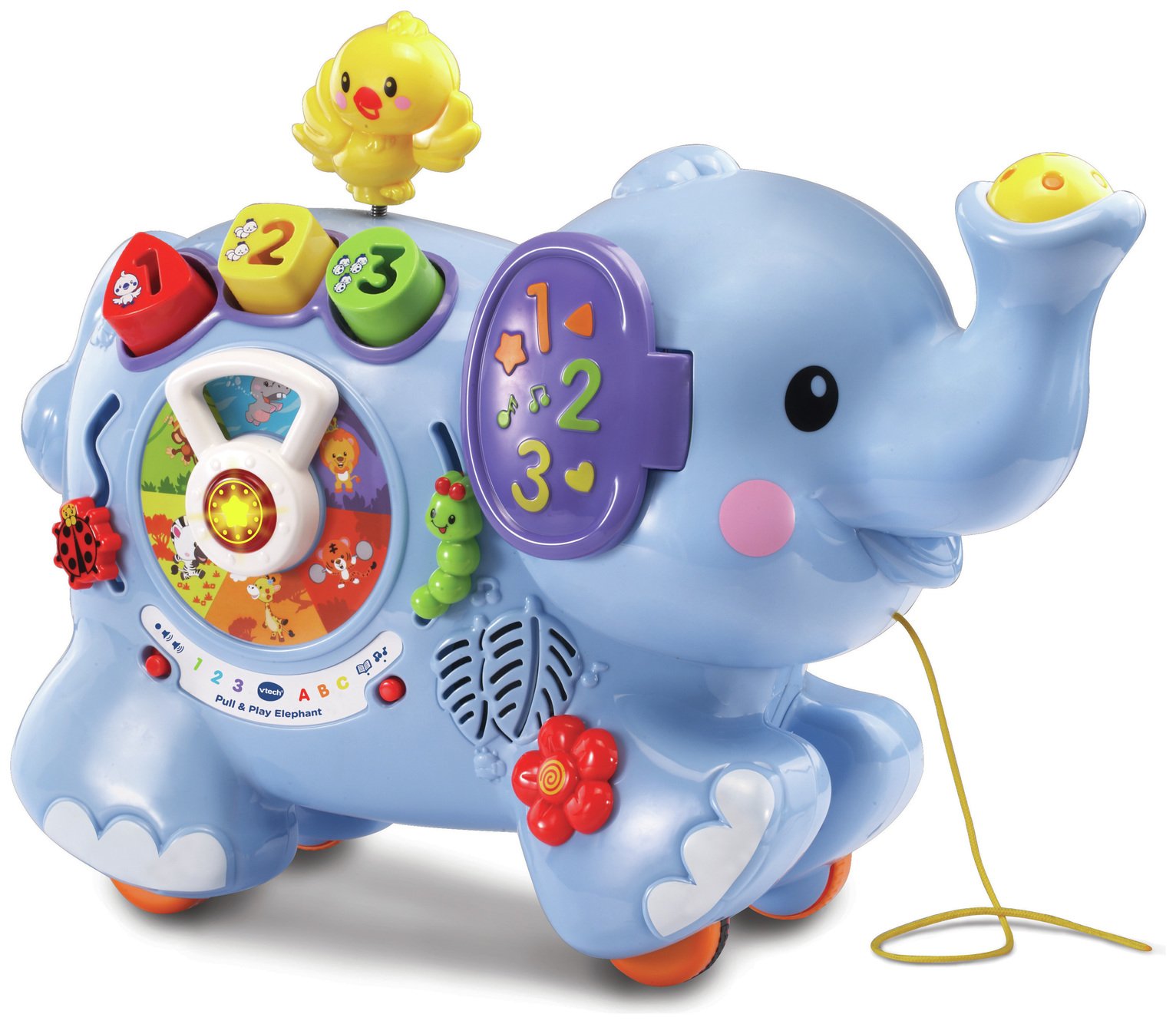 vtech pull and play elephant sainsburys