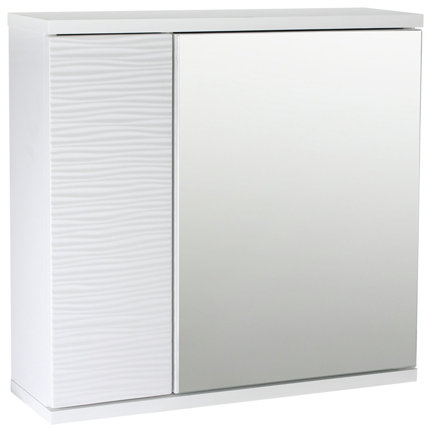 Argos Home Ripple 2 Door Mirrored Wall Cabinet review