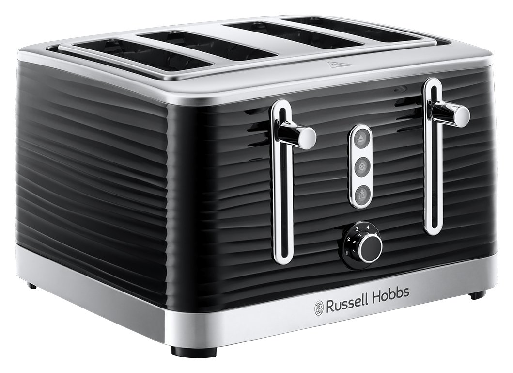 Russell Hobbs 24381 Inspire 4 Slice Toaster ‚Äì Black Reviews