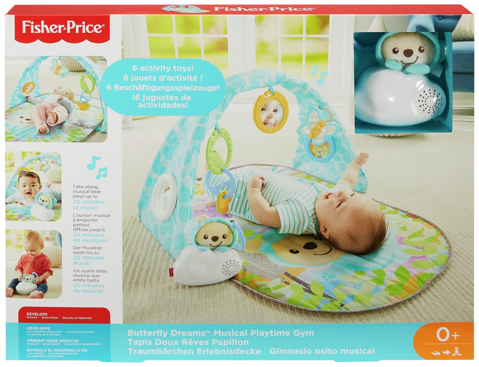 Fisher-Price Butterfly Dreams Musical Playtime Gym Review