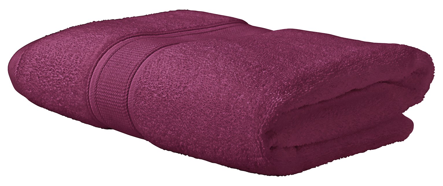 Argos Home Super Soft Bath Towel - Raspberry