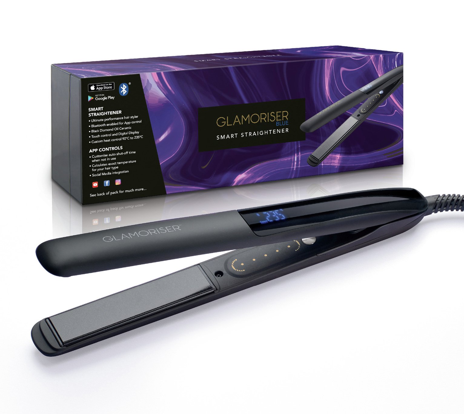 Glamoriser GLA045A Bluetooth Hair Straightener Review