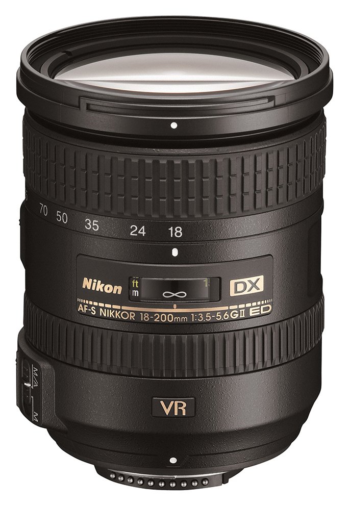 Nikon AF-S DX Nikkor 18-200mm f/3.5-5.6G ED VR Lens