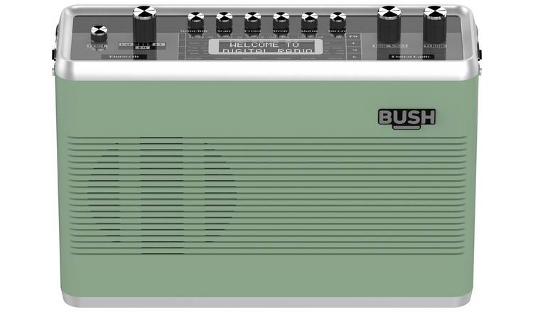 Bush Retro Wireless DAB Radio - Sage Green