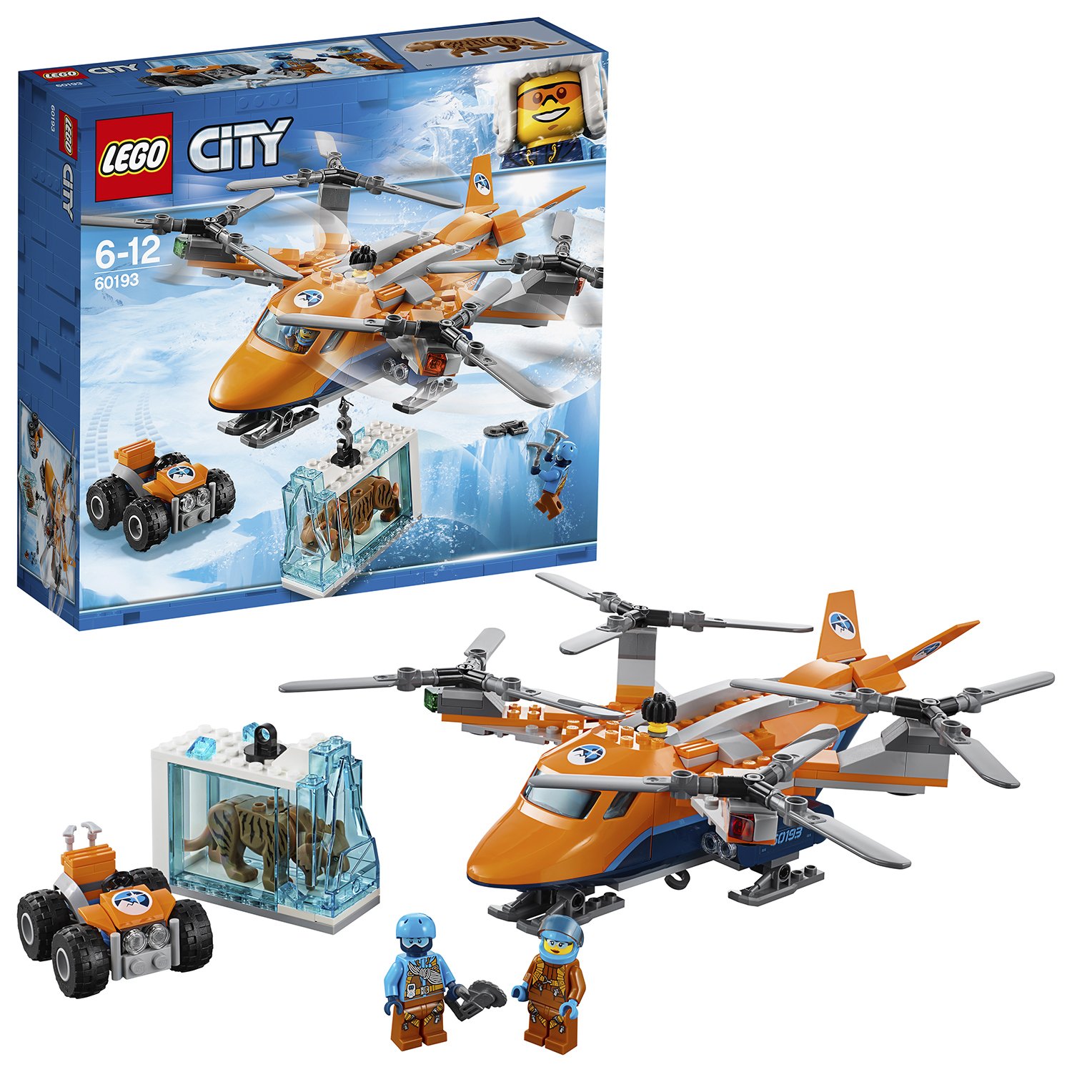 LEGO City Arctic Air Transport Helicopter Toy