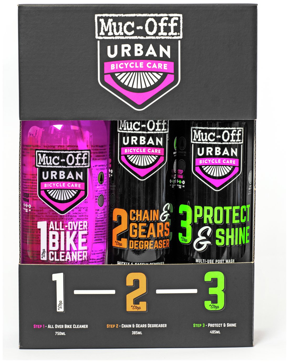 Muc-Off Urban Kit 123 Bike Cleaning Kit