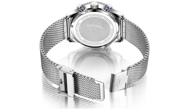 Rotary mesh watch new arrivals