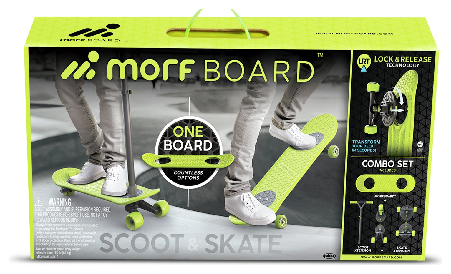 Morfboard Skate and Scoot Combo Set