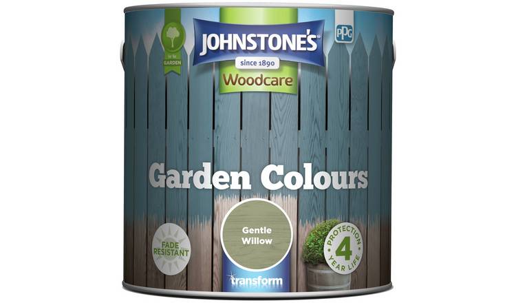 buy johnstone's garden paint 2.5 litre - gentle willow