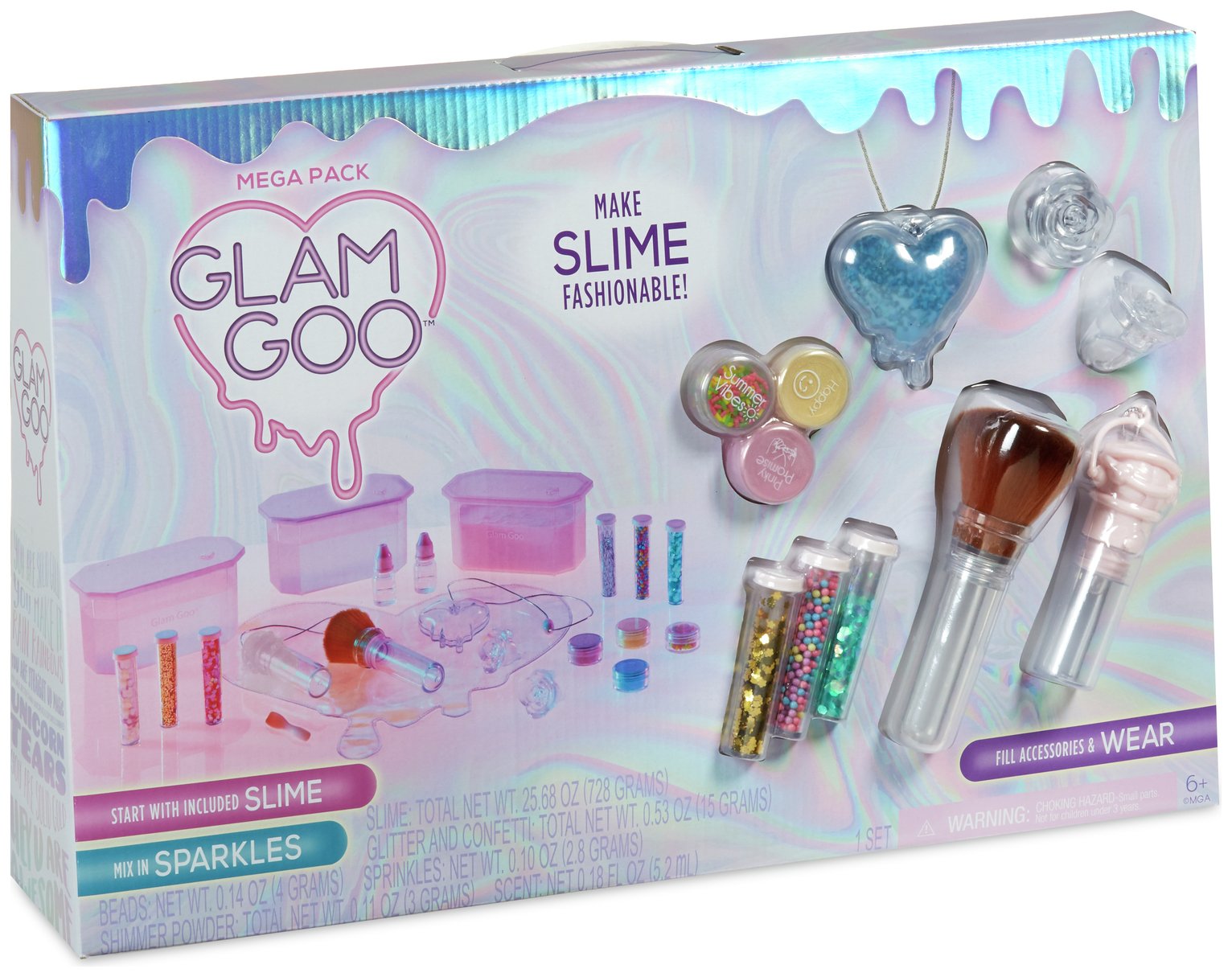 Glam Goo Slime Mega Pack