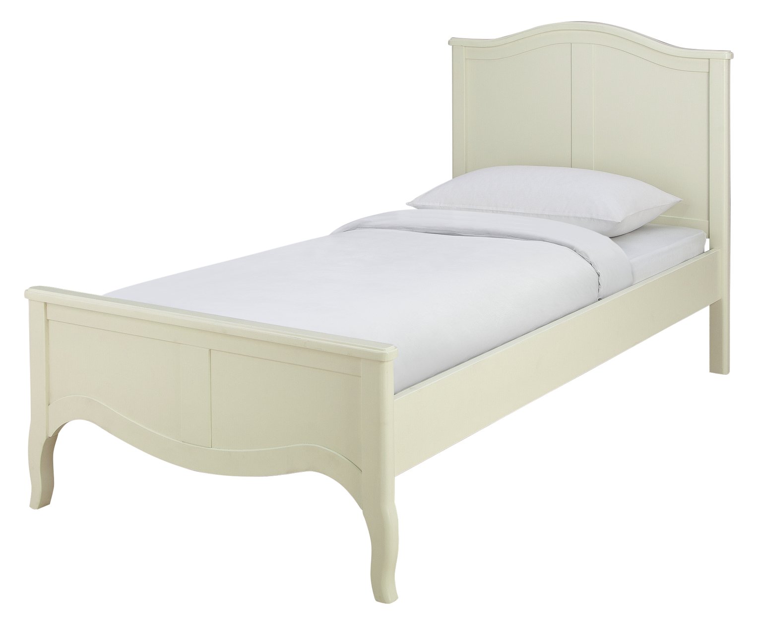 Argos Home Sophia Single Bed Frame - Cream