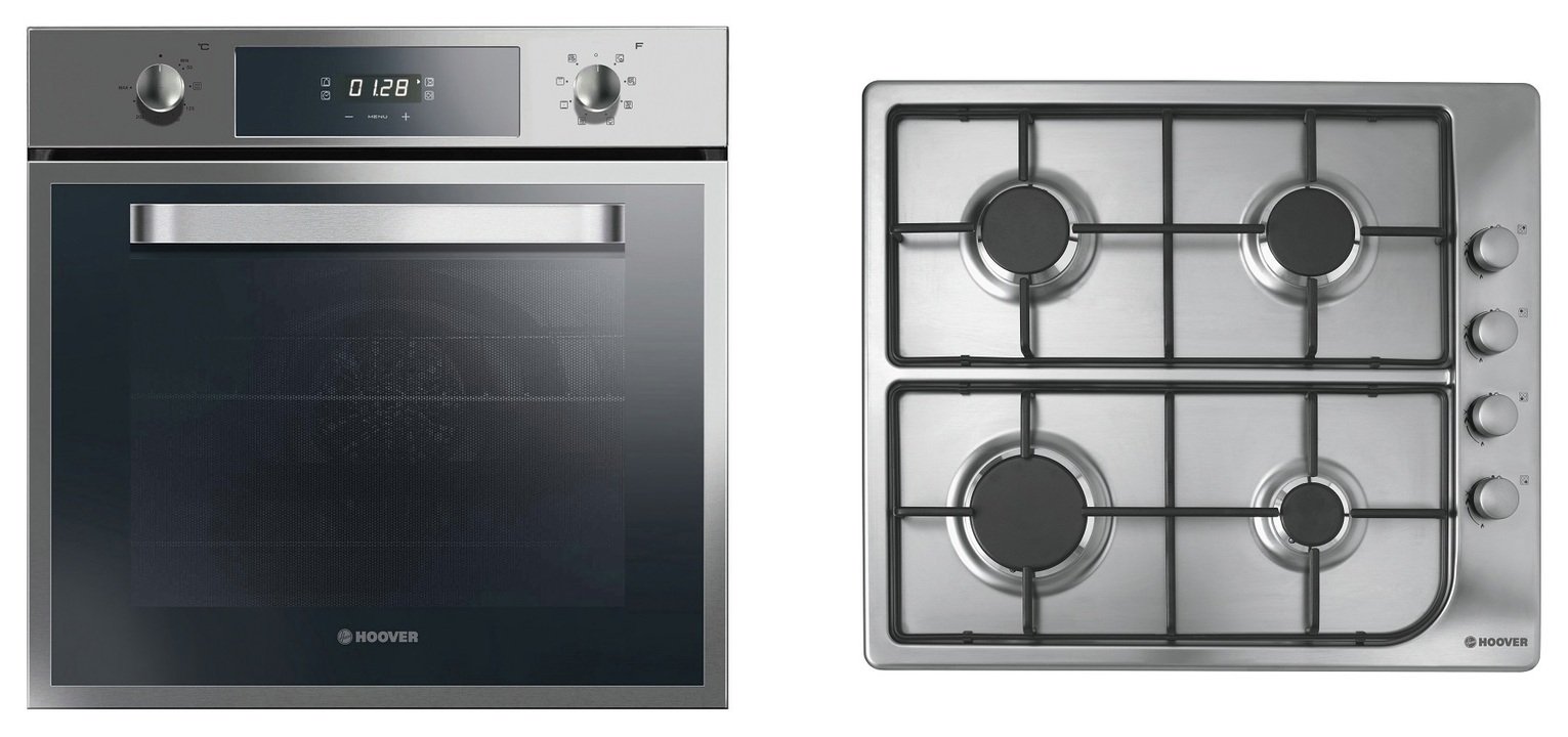 Hoover HPRGM60SS Gas Hob with Multifunction Oven