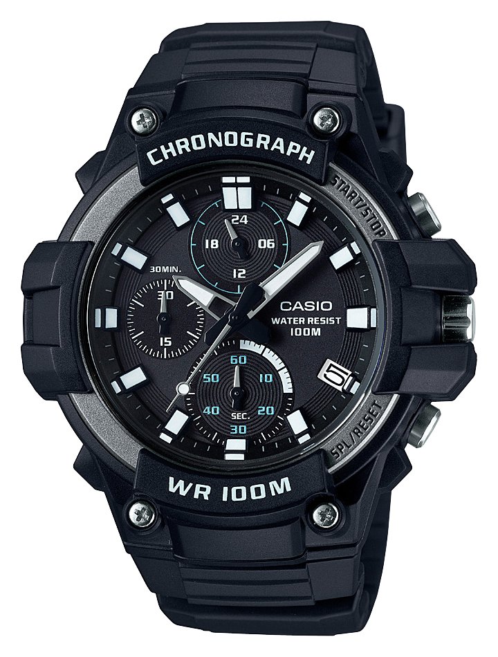 Casio Men's Black Resin Strap Chronograph Sport Watch review