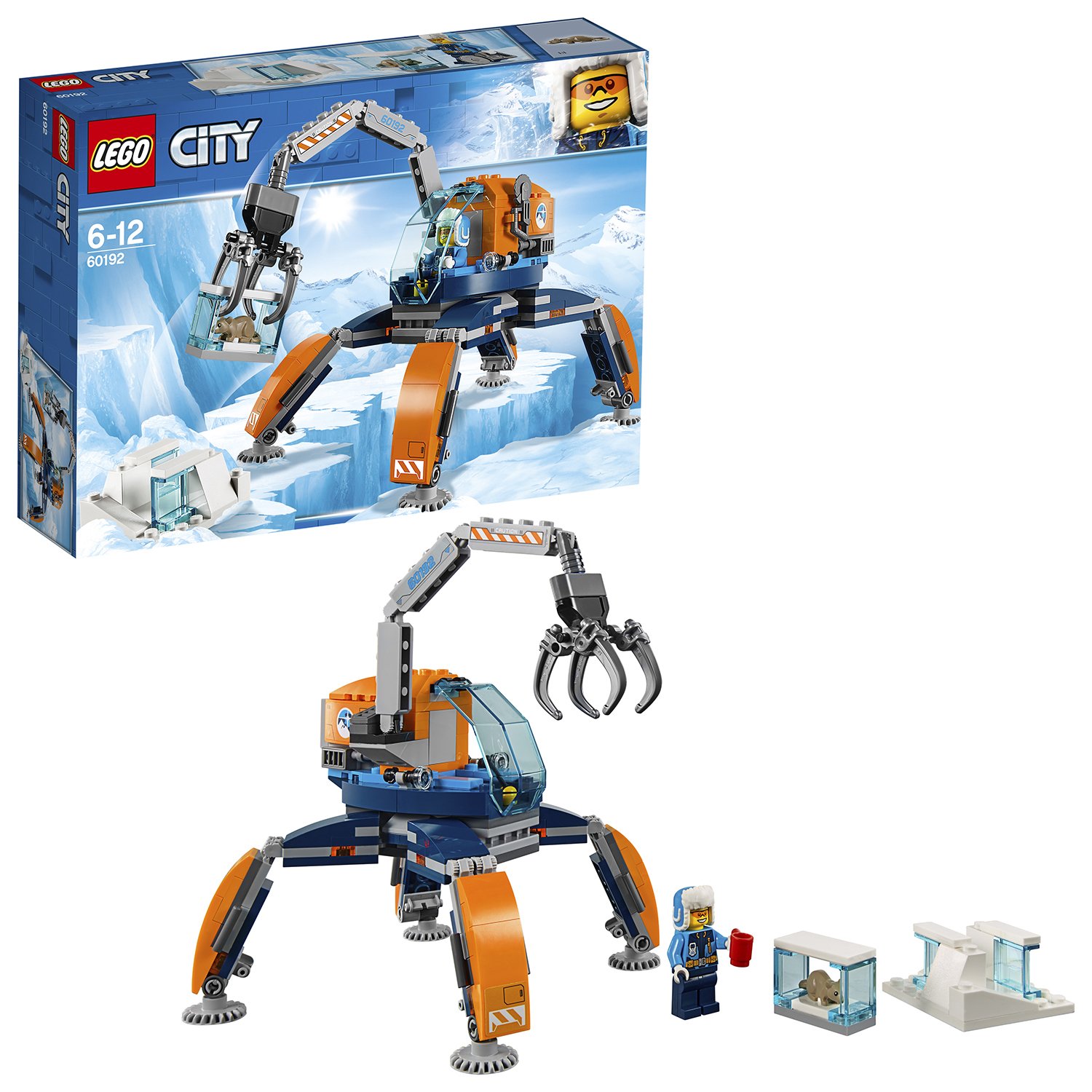 LEGO City Arctic Expedition Ice Crawler Winter Toy - 60192