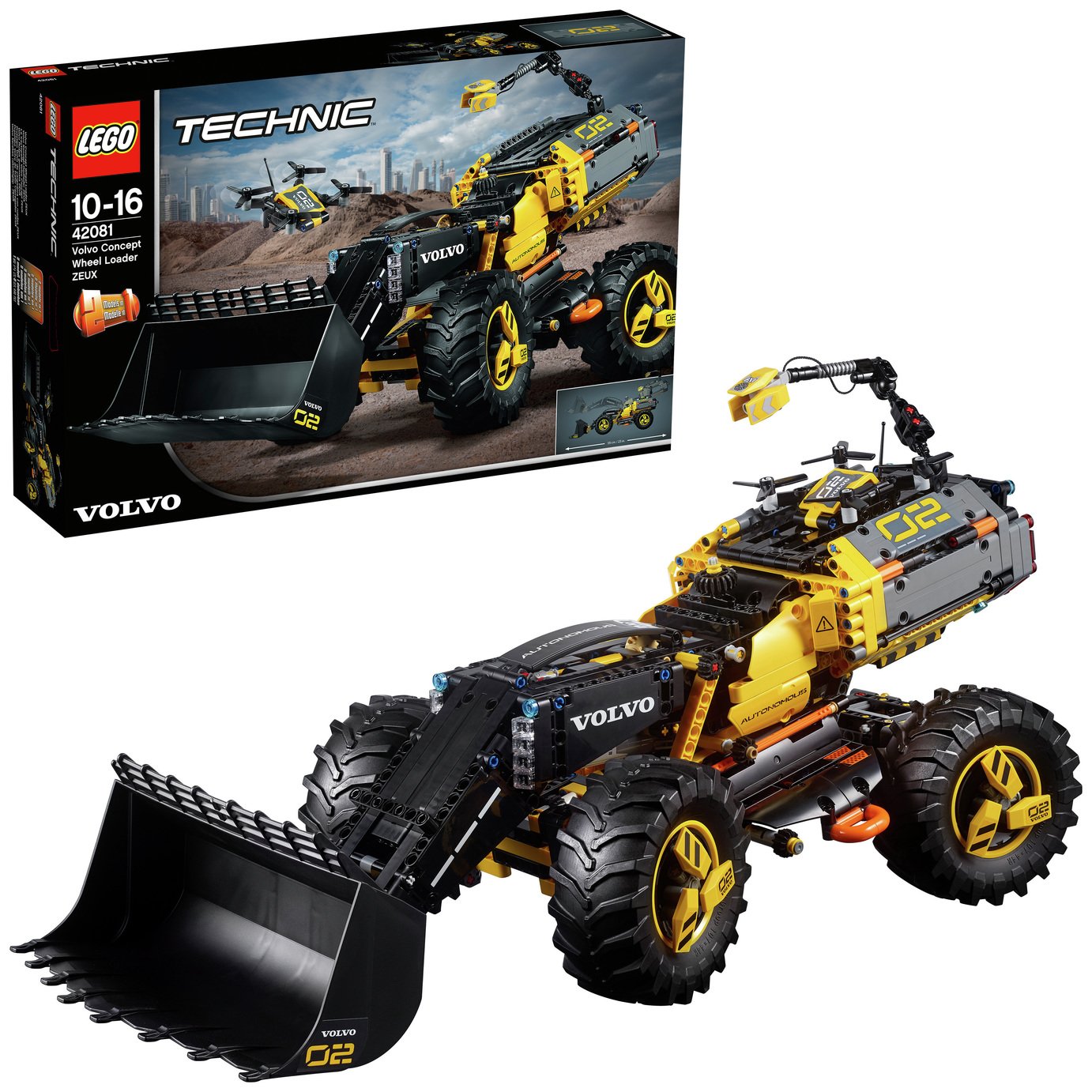 LEGO Technic Volvo Concept Wheel Loader Toy review