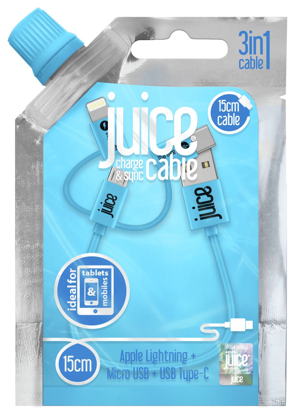 Juice Squash XL 15cm 3in1 Cable Reviews