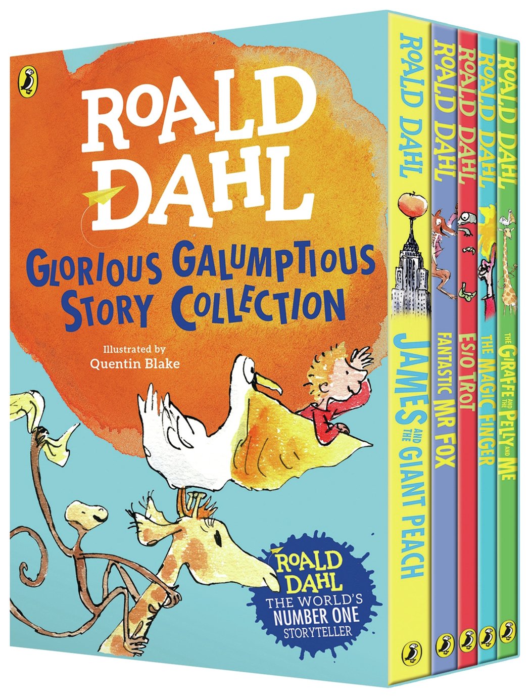 Roald Dahl Glorious Galumptious Collection Paperback Box Set