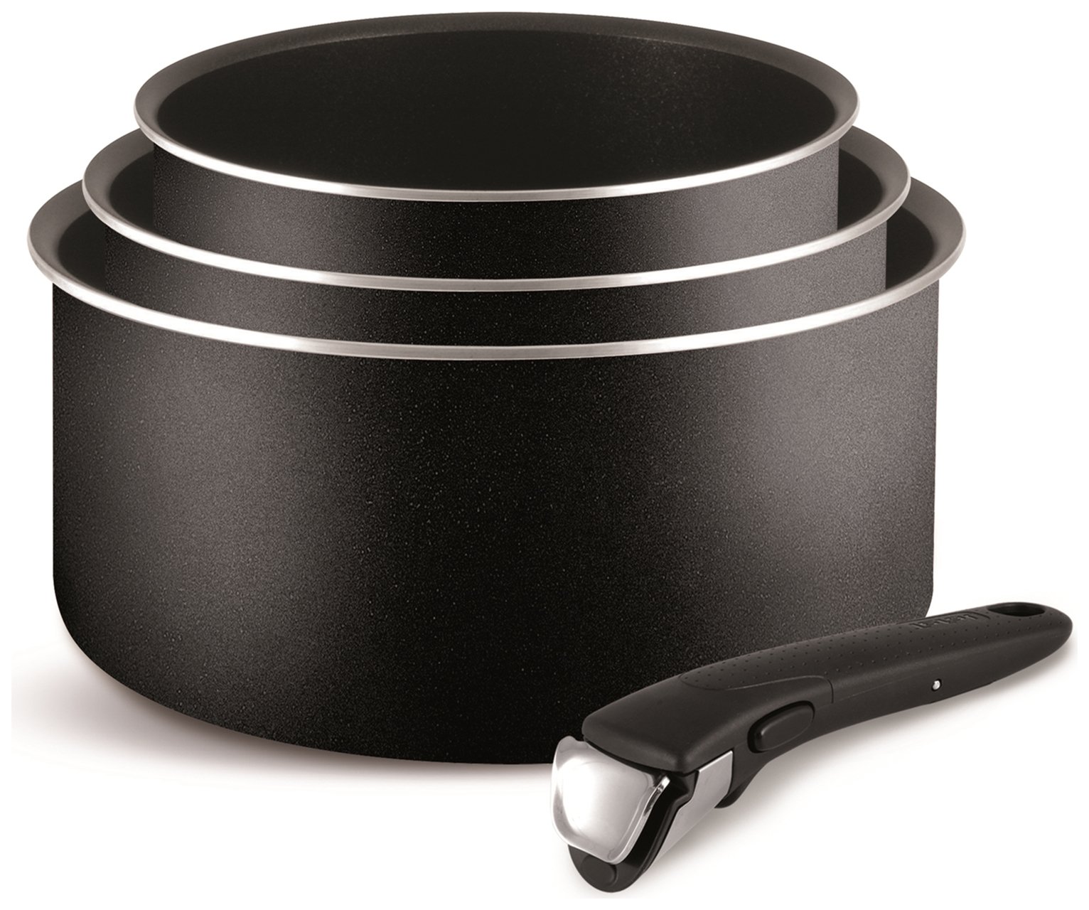 Tefal Ingenio 4 Piece Non Stick Aluminium Saucepan Set Reviews