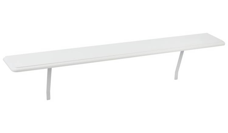 Energy Saving Radiator Shelf Brackets In White For Radiator Shelves Drill  Free