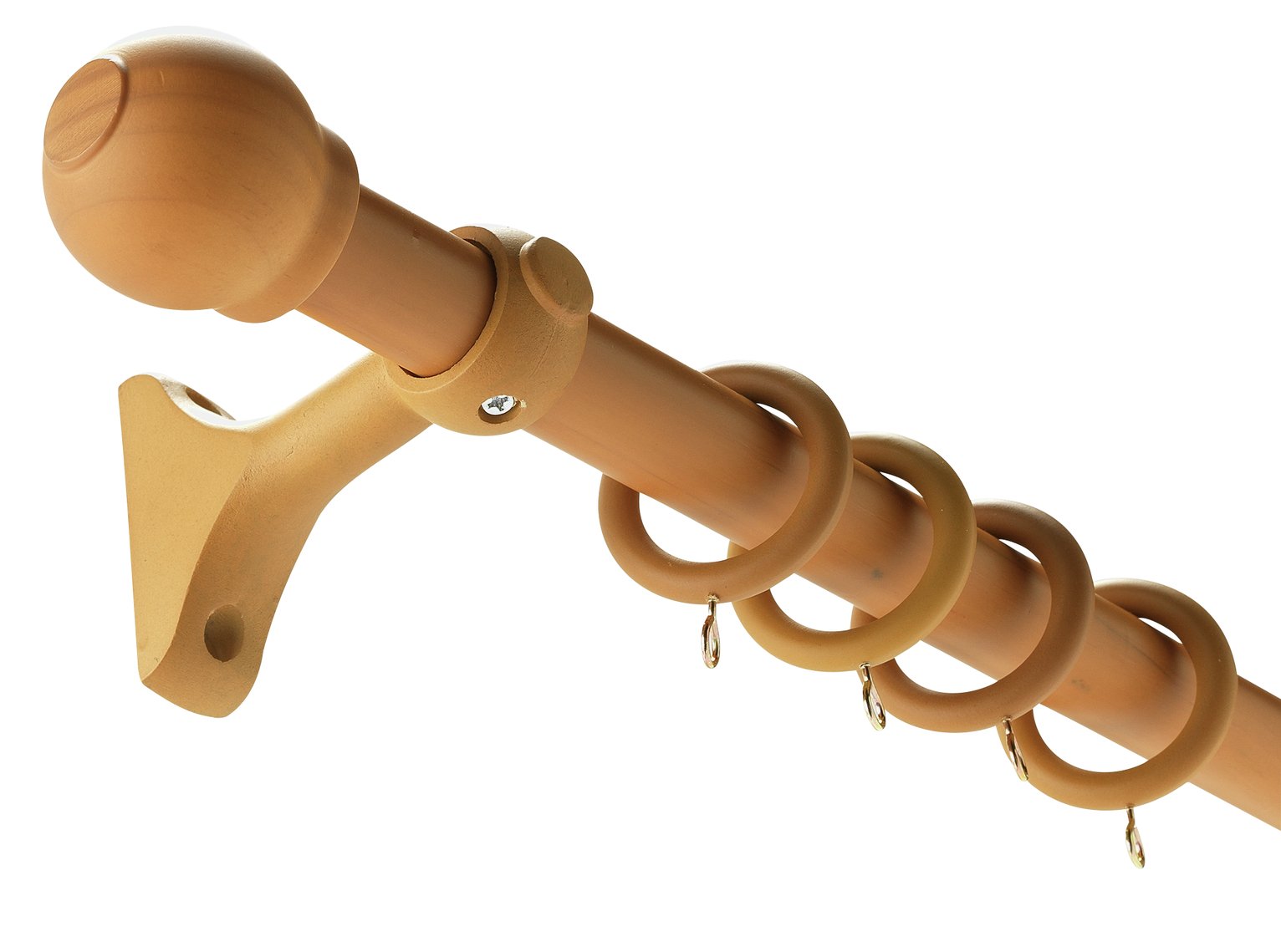 Argos Home 1.2m Wooden Curtain Pole Reviews