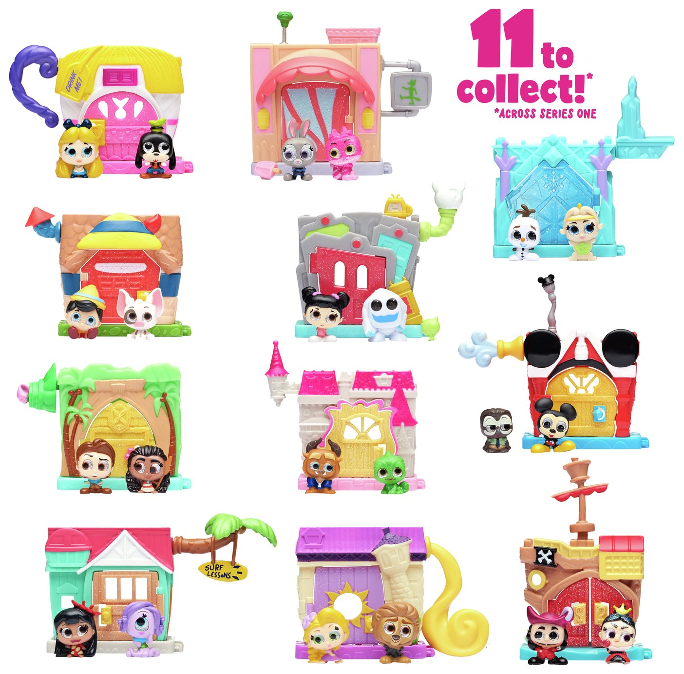 Disney doorables deals micro playset