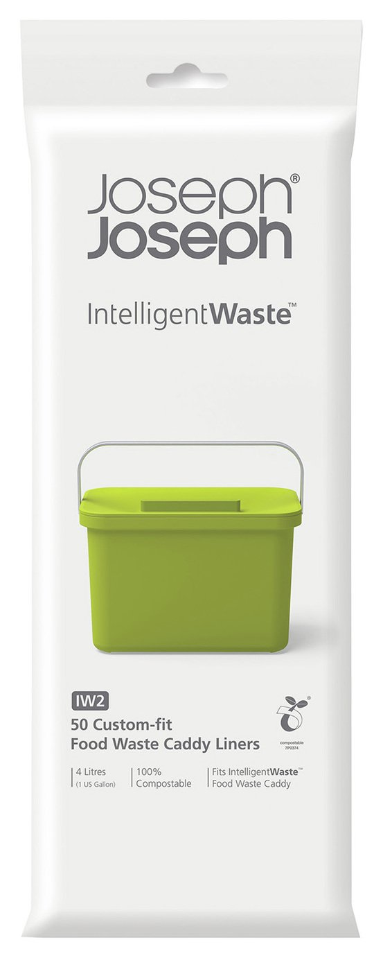 Joseph Joseph Intelligent Waste Caddy Liners - 50 Pack