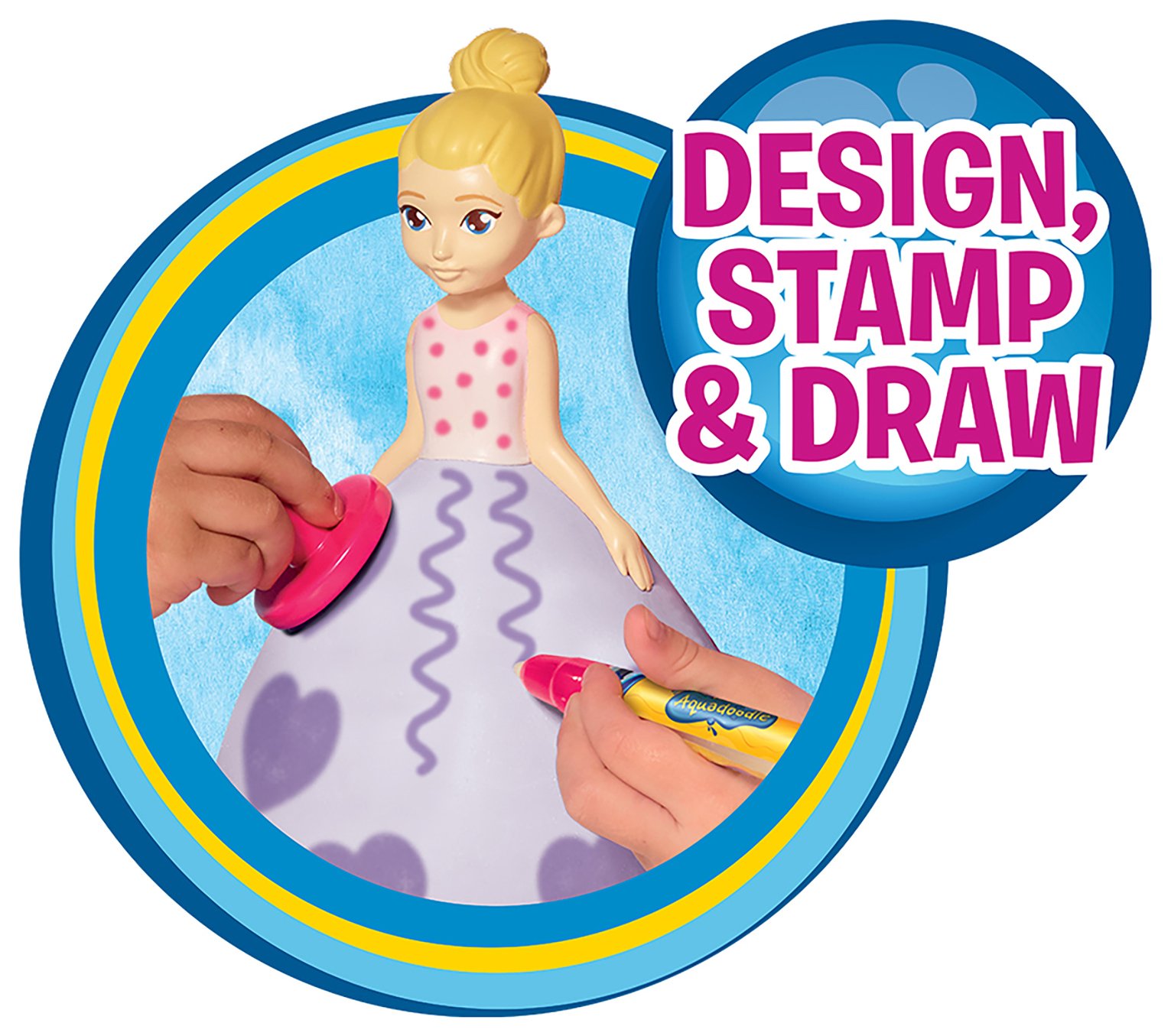 aquadoodle dress designer argos