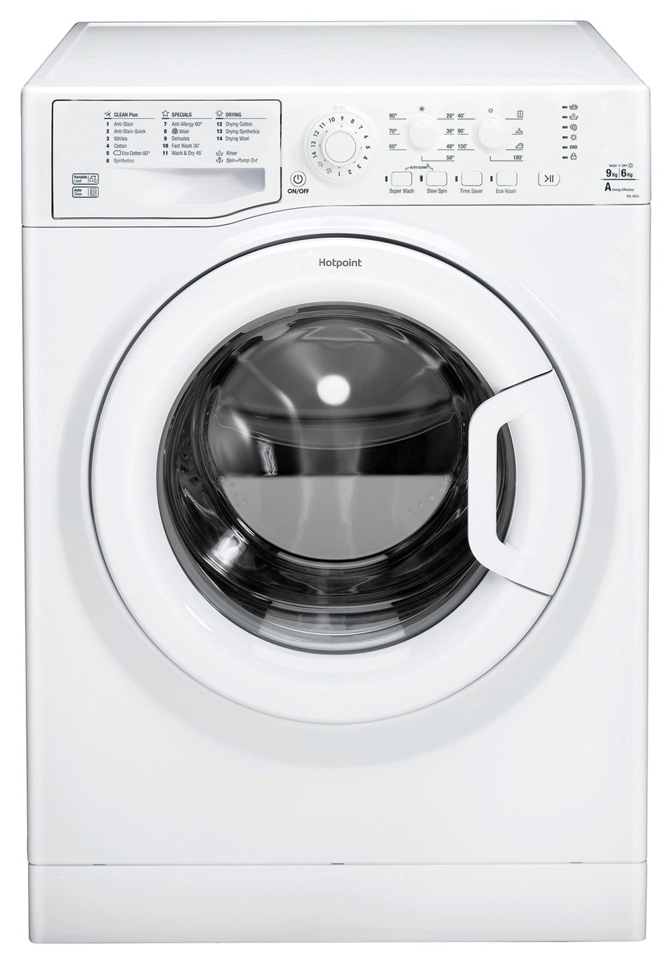 Hotpoint FDL9640P 9KG / 6KG Washer Dryer
