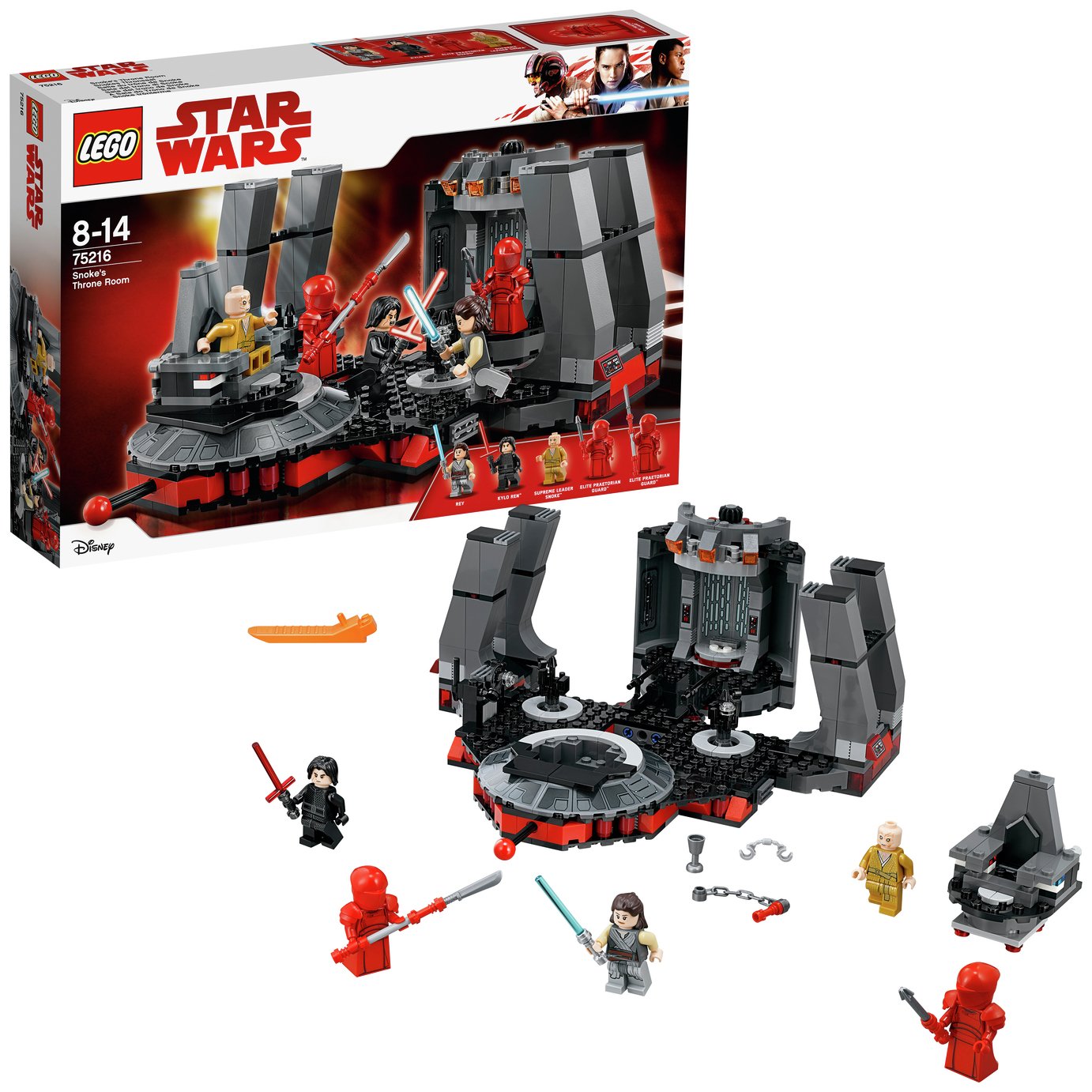 LEGO Star Wars Snokes Throne Room - 75216