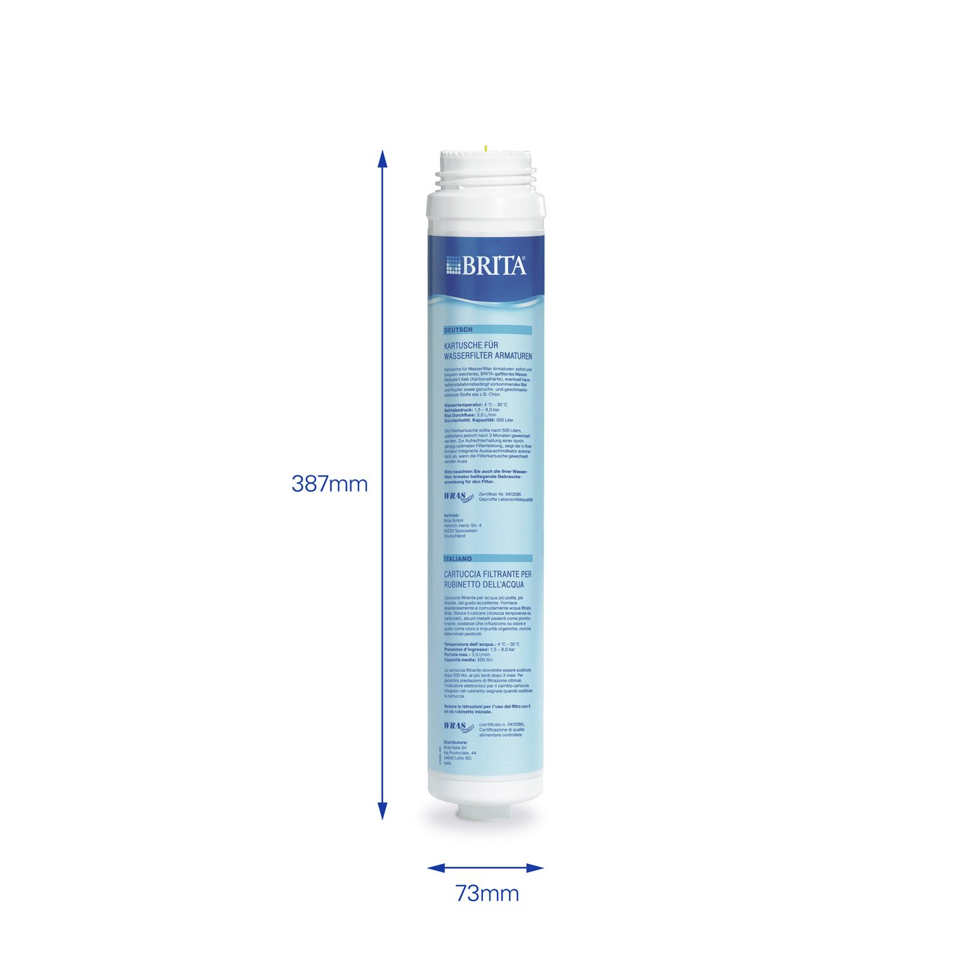 inline water filter cartridge